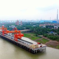 有利于砂石外運！江西首座萬噸級碼頭建成